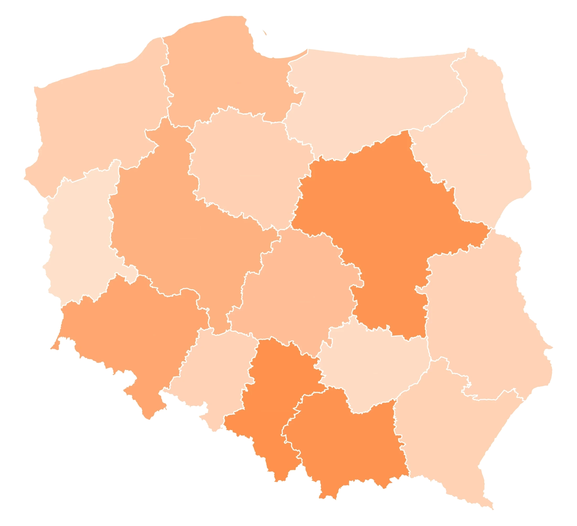 Lista uczelni i instytutów PAN, które realizują najwięcej projektów